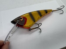 7” Boss Shad Deep (Wood) Walleye Crankbait Jerkbait Trolling Musky Lure