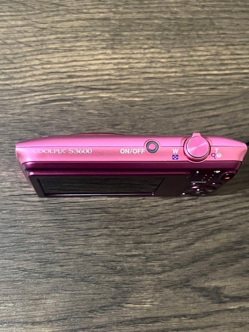 Nikon COOLPIX Compact Digital Camera Pink 8x Optical Zoom From