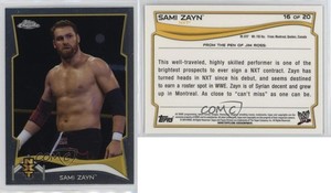 2014 Topps Chrome WWE NXT Prospects Sami Zayn #16