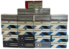 lot of 23 vintage Airequipt slide trays magazines each 36 2x2” slides w/ frames