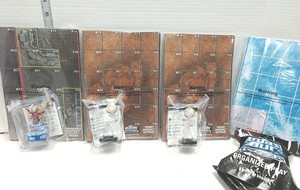 HeroClix Lot Of 4 New Figures & Maps See Photos