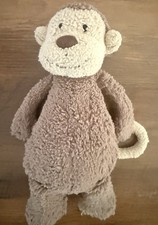 Jellycat Retired Bashful Monkey 7.5/8" Plush Small Stuffed Animal Brown