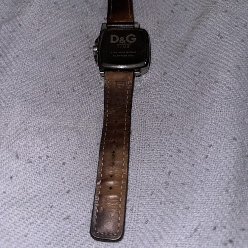 D&G Dolce & Gabbana DW0107 Good Times Chrinograph Black Strap Watch - Picture 5 of 8