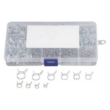 Tissting 150 Pcs Spring Hose Clamps 514mm Stainless Steel Double Wire Spring Tissting 150 Pcs Spring Hose Clamps 514mm Stainless Steel Double Wire Spring