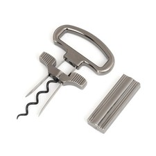 Extractor de corcho de dos clavijas Ah-So Old abridor de vino multifunción cerveza sacacorchos