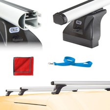 Cruz Alu Cargo AF silber Dachträger für VW Transporter T5 Caravelle 2003-2015