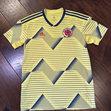 Colombia National Football Team 2019 2020 Adidas Climalite Jersey Shirt Men's M