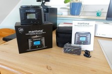 Mantona Elektrischer 360° Panoramakopf / Schwenkkopf / Stativkopf für Kamera