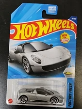 Hot Wheels 2025 Mainline Factory Fresh Gordon Murray Automotive T.33 Silver #90