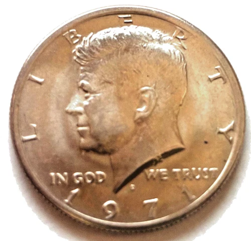 1971-D 50C Kennedy Half Dollar