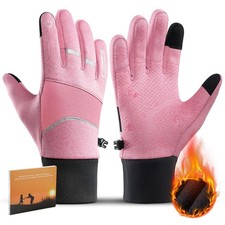 Womens Winter Gloves Mens Thermal Gloves with Touchscreen Fingers Anti-Slip G...