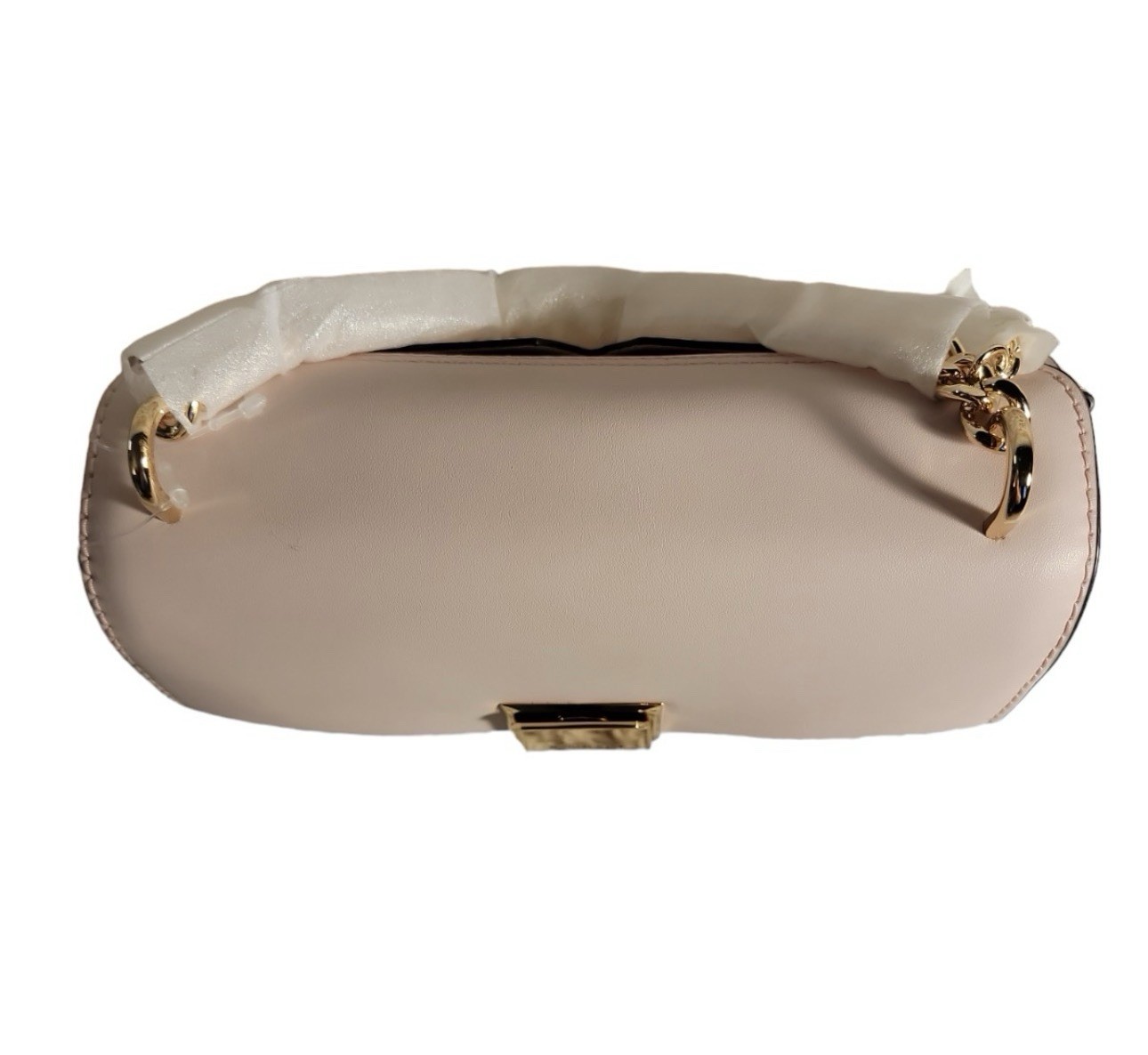 Michael Kors Powder Blush Medium Shoulder Bag with Strap Accent & Gold Hardware thumbnail 4