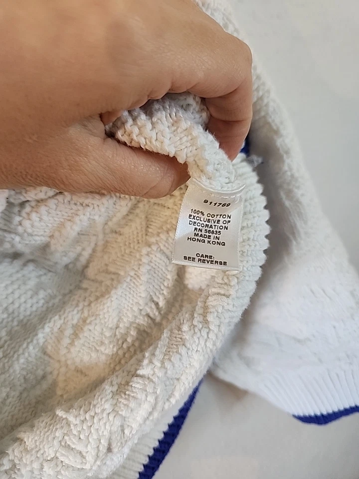 Cabelas Mujer Invierno Muñeco de Nieve Navidad Pullover Suéter - Pequeño  Foto 4 de 4