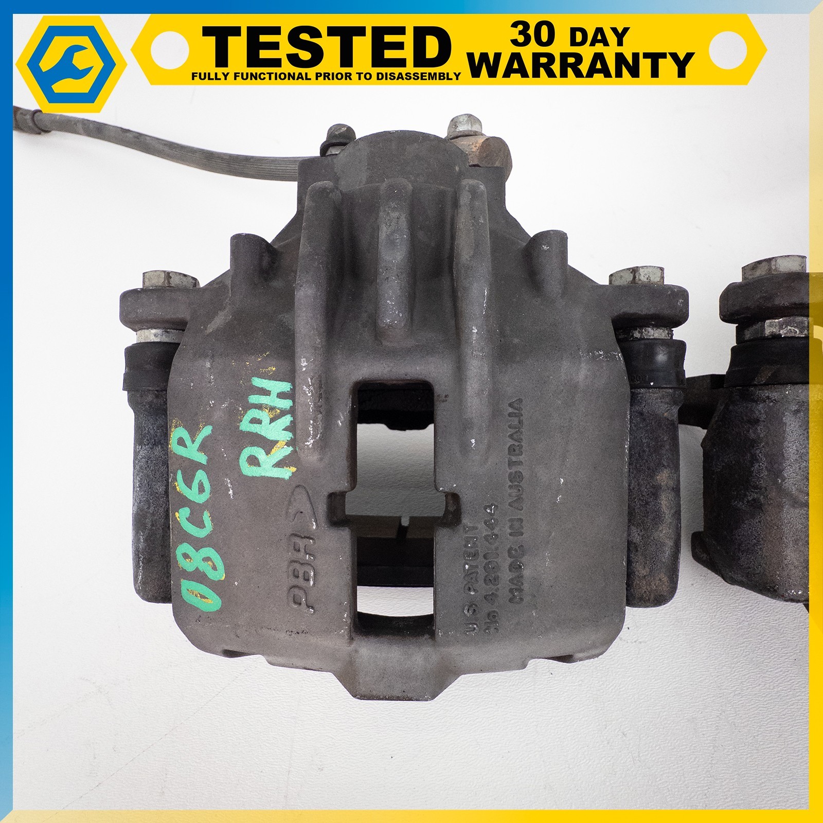 05-13 CHEVROLET CORVETTE C6 REAR LEFT RIGHT DISC BRAKE CALIPER ASSEMBLY SET OEM