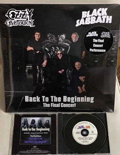 Black Sabbath / Ozzy - Back to the beginning 2 vinyls + CD - New & sealed