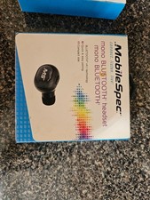 2/ 19.95 MOBILESPEC MBS08102 Mono Bluetooth in-the ear headset