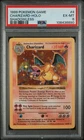 1999 POKEMON BASE SET SHADOWLESS #4 CHARIZARD-HOLO PSA 6