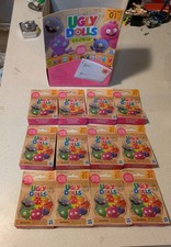 Lot of 12 Ugly Dolls Surprise Bag Series 1 Figures Mystery Minis- W/ Display New