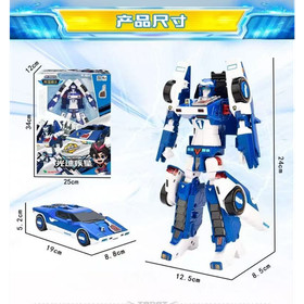 Tobot V Galaxy Detective Car Transform Robot Tachyon Diamond Edition Without Box