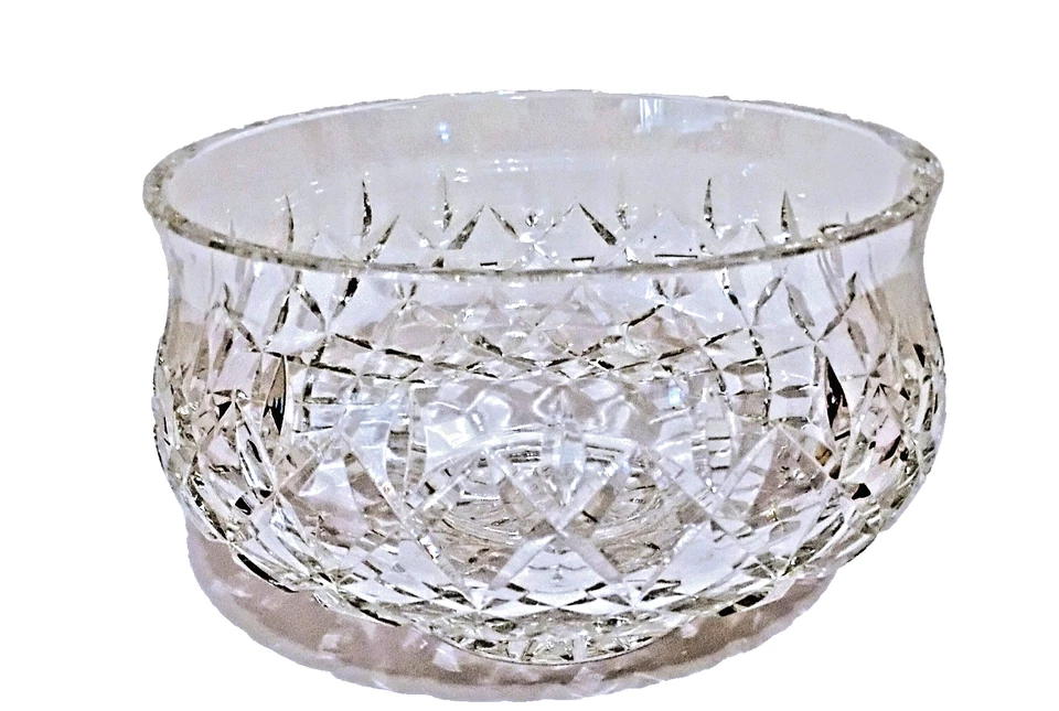 Waterford Crystal Large 8" Comeragh Pedestal Centerpiece Fruit Bowl - Image 3 of 4