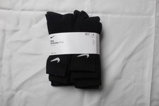 Nike Unisex Everyday Plus Crew Sock 6-Pack Black Large Asst SKU/Contents