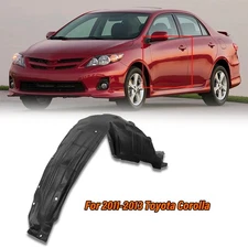 For Toyota Corolla Splash Guard / Fender Liner 2011-2013 | Front, Driver Side