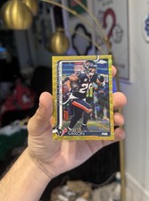 2025 Topps Chrome Football Joe Mixon Gold /50