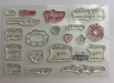 CTMH Close To My Heart My Acrylix Stamp Set C1364 TLC