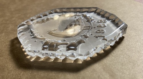 1989 WATERFORD CRYSTAL CHRISTMAS ORNAMENT Excellent Collectable - Beautiful Item - Picture 3 of 8