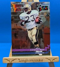 1993 Wild Card Stat Smashers nrmt Lorenzo Neal RC rookie card Saints Chargers. rookie card picture