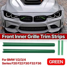 Kühlergrill Zierleisten Streifen Rohr V Strebe Für BMW 1/2/3/4er F20 F22 Grün