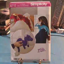 Stuffed Dragons Sewing Pattern in 3 Variations! by Bee Zee Art Simplicity 8715