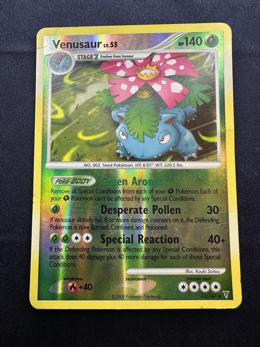 Venusaur 13/147 Platinum Supreme Victors Reverse Holo Rare Pokemon