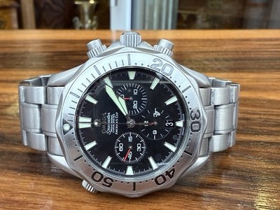 Omega Seamaster Professional Chronometer Chrongraph America ''s Cup NEUE REVISION