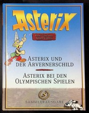 Asterix Hardcover Doppelband - Arvernerschild # 6 / Olympische Spiele # 12