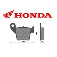 BremsbelÄGe BremsklÖTze Hinten Honda CRF 450 RE 2016