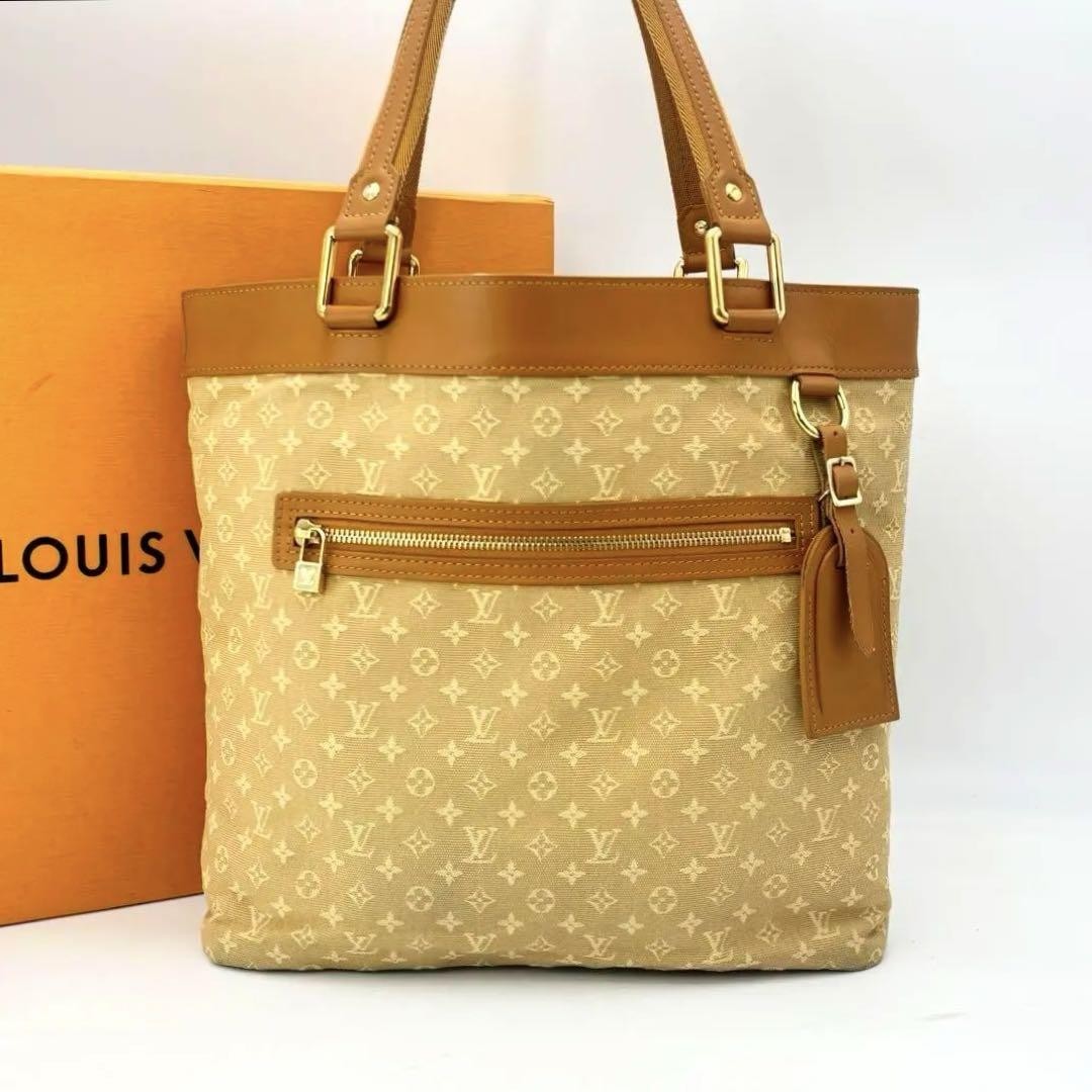 Louis Vuitton Mini Lucille GM Monogram Tote Bag Pre-Owned Authentic