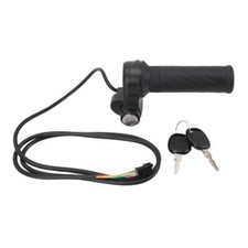Electric Bike Throttle Grip Universal Rubber Electric Scooter Speed Controller