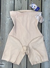 New Honeylove Women's M SuperPower Short Mid-Waist Shapewear Sculpting - Sand