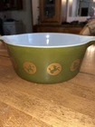 Pyrex Zodiac 475-B Vintage 1961 Casserole Bowl, 2.5 Quart, No Lid