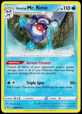 Galarian Mr. Rime 038/192 SWSH02: Rebel Clash LP