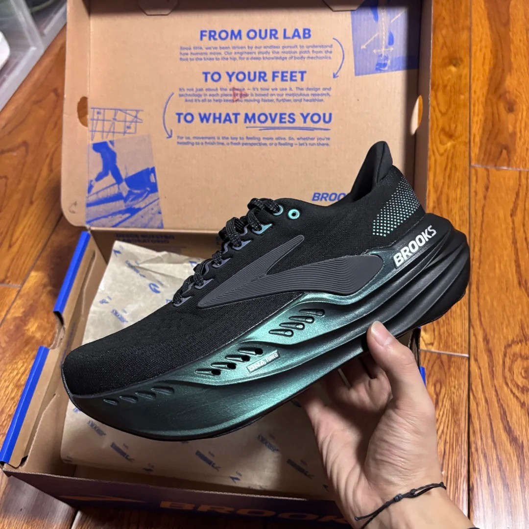 タケ③ 110447 1D 026 Brooks Glycerin Max Black- Men's | eBay