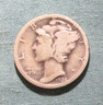 1924-D Mercury Dime - U.S. 10 cents silver coin Denver Mercury