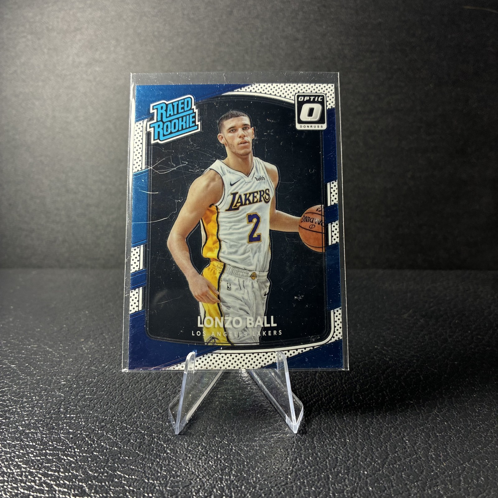 2017-18 Panini Donruss Optic - Rated Rookie Lonzo Ball #199 (RC)