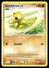Sandshrew 124/147 Common Supreme Victors Pokemon Moderately Played on eBay