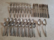 INTERNATIONAL stainless Serenata MCM Service For 8. 51 Pieces A7