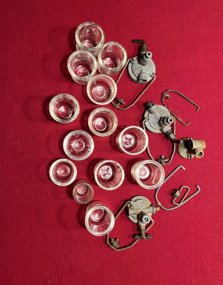 Filtros de combustible de sedimentos de colección tractor granja agrícola Farmall Deere Allis Chalmers Foto 4 de 4