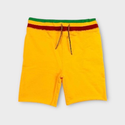 Appaman x Ziggy Marley Kids Yellow Camp Shorts
