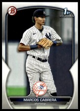 2023 Bowman #BP-46 Marcos Cabrera Prospects 1st Bowman