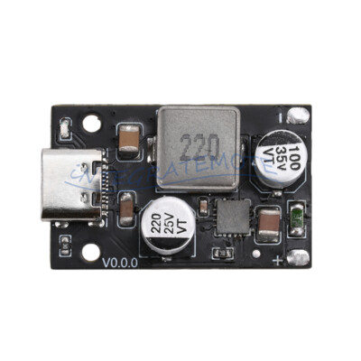 Type-C DC8~30V PD65W Fast Charging Module Step-Down Support PD3.1 QC3.0 SCP DIY